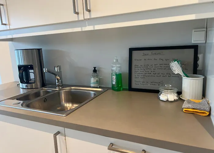 דירה Fin Med Parkering! ברגן